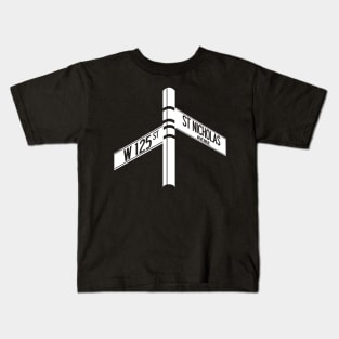 125 and St. Nick DARK Kids T-Shirt